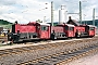 Gmeinder 4990 - DB "323 673-4"
21.05.1988 - Altenbeken, Bahnbetriebswerk
Edwin Rolf