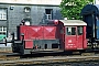 Gmeinder 5182 - DB "323 748-4"
16.05.1982 - Darmstadt, Hauptbahnhof
Kurt Sattig