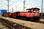Gmeinder 5495 - DB "333 105-5"
15.03.1987 - Mannheim, Bahnbetriebswerk
Ernst Lauer